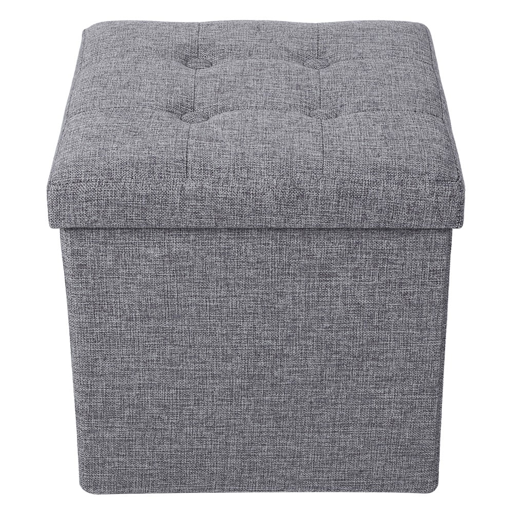 Folding Storage Stool Box, Storage Box Multifunction For Bedroom Living