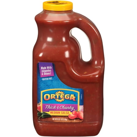 Ortega® Thick & Chunky Medium Salsa 8.44 lb. Jug