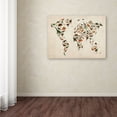 thumbnail image 3 of Trademark Art 'Dinosaur World Map 2' Canvas Art by Michael Tompsett, 3 of 3
