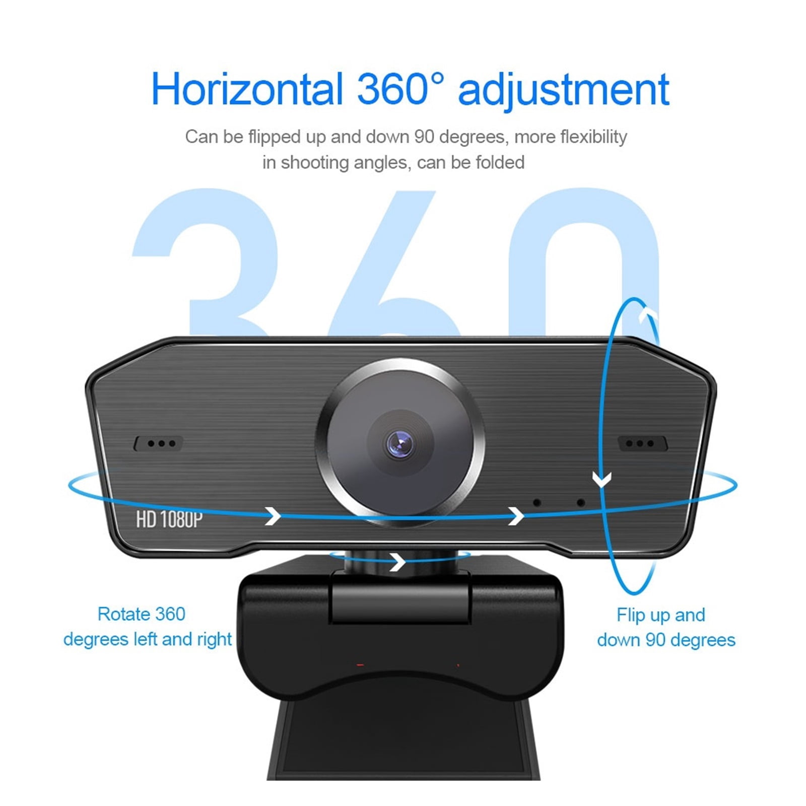 Webcam USB HD Webcam Built-in Microphone Smart 1920 X 1080P 30fps Web Cam Camera For Desktop Laptops PC Game For Conferencing ,HD Video