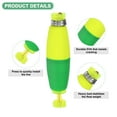 thumbnail image 2 of Uxcell 5-Pack Fishing Bobbers Floats, 2 Inch EVA Foam Weighted Bobbers Clip-on Floats Slip Corks Floaters Strong Buoys [Green Yelloww], 2 of 7