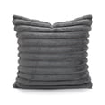 thumbnail image 1 of Nvzi Funda de almohada decorativa de 18 x 18 pulgadas, estilo rústico, moderna, para sofá, sala de estar, color gris, 1 of 5