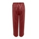 thumbnail image 5 of Pantalones Largos de Pierna Ancha Informales de Algodón Sólido Con Cordón de Lino Y Cintura Elástica Para Mujer Odeerbi  ODB-6, 5 of 6