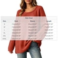 thumbnail image 5 of MexChoioe Women's Sweaters Scoop Neck Ribbed Knit Long Sleeve Oversized Fall Tunic Sweater for Women, 5 of 5