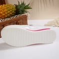 thumbnail image 4 of CHWshoes Shoes For Women Sneakers Slip Ons Canvas Shoes Fashion Casual Summer Low Top Platform Walking Flats Loafers，White Size 41, 4 of 8