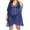Womens Swimsuit Cover-Ups Clearance Blue, variant on BSDJILFG Swim Suit Cover Ups for Women 2025 Plus Size Swimwear Loose Fit Crewneck Mesh Sheer Crochet Textured Ribbed Knit Top Beachwear Bathing Suits