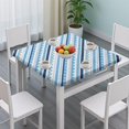 thumbnail image 3 of Fashionable Boho Print Table Cover 36x36 Inch Square Elastic Tablecloth for Kitchen Table Patio Dining and Outdoors, 3 of 6