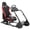 L-shaped 51x28.6x40.6in, variant on Portable Racing Wheel Stand,Foldable & Adjustable Steering Sim Wheel Stand for Thrustmaster t248p, Fanatec, Hori, Mad Catz.