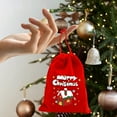 thumbnail image 2 of Dsscvnef Christmas Bag Red Velvet Drawstring Bag Christmas Packaging Bag Jewelry Bag Christmas Snack Bag Drawstring Bag Cool Christmas Ornament Christmas Ornament Daughter, 2 of 6