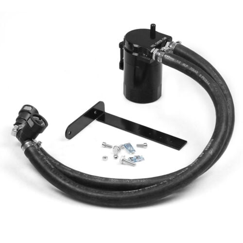 Black Oil Catch Can Oil Separator for 11-21 Ford F150 5.0L&Raptor 2.7L Ecoboost