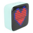 thumbnail image 4 of Mini Altavoz Bluetooth Retro LED Luz Colorida Estilo Píxel Altavoz Inalámbrico Portátil para Dormitorio Oficina Dormitorio Al Aire Libre Verde, 4 of 5