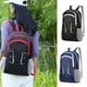 thumbnail image 4 of Sonducket Manténgase elegante y cómodo en los viajes - de senderismo para mujer plegable ampliamente Mochilas Negro con Gris, 4 of 6