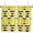 Lemoncar1107, variant on Summer Yellow Lemon Filling Kitchen Curtains 63 Inches Long, White Black Stripes Grain Rod Pocket Window Curtains Panels for Bathroom, Light Filtering Treatment Curtains Drapes 42''''x63''''