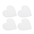 thumbnail image 1 of TABLZONE 4Pcs Small Cotton Canvas Boards Light Grey for Acrylic Oil Paint Drawing with Rounded Corners, 1 of 8