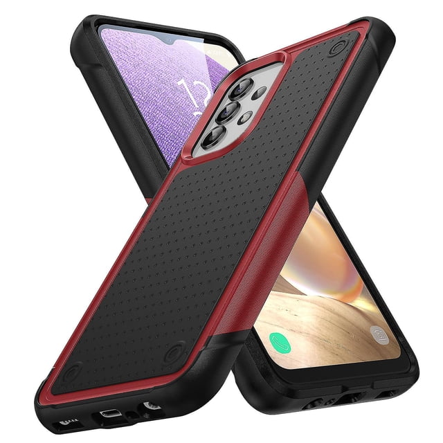 Funda para Samsung A33 5g, doble capa de protección, a prueba de golpes, protección para pantalla y cámara.