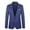Dark Blue, variant on Men's Suit Jackets Trench Lapel Button Slim Fitting Blazers Suit Coat with Pockets Casual Business Fashion Stylish Clothing for Wedding Prom Party