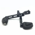 thumbnail image 5 of HTT Motorcycle Black Aluminum Heel/Toe Shift Levers with Airflow Shifter Pegs For Harley Davidson Electra Glide Sport FLHS 1988-2016, 5 of 6