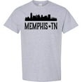 thumbnail image 3 of Inktastic Memphis Tennessee City Skyline T-Shirt, 3 of 5