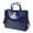 Blue, variant on NOKIO Stylish Leather Tote Bags For Women, Female One-Shoulder Tote Bag, Female One-Shoulder Woven Bag Ladies Shoulder Bag Fashion Solid Color Vintage Zipper Large Capacity Shoulder Handbag