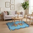 thumbnail image 3 of ODIKA Bedside Numbered Block Cheerful Geometric Maze Storybook Hopscotch Pet Friendly & Kids Safe Play for Playroom, Bedroom, Reading Nook, 3 of 7