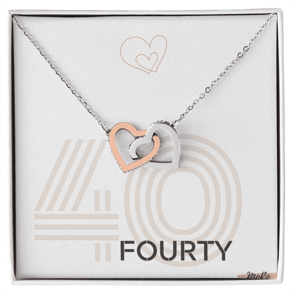 40Th Birthday Necklace For Her 40Th Birthday Present For 40 Year Old Birthday  Gift Ideas For Daughter Sister Friend Girlfriend Wife Niece 40 - Walmart.com