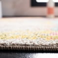 thumbnail image 4 of SAFAVIEH Madison Anabelle Abstract Watercolor Area Rug, Blue/Orange, 8' x 10', 4 of 7