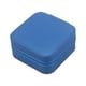 thumbnail image 5 of Caja de almacenamiento para joyas, organizador de joyas para anillos y collares Azul, 5 of 9