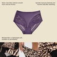 thumbnail image 6 of Liuchenyi Seamless Underwear for Women Under $5 High Waisted Underwear for Women Stripe Lace Panties Wine Red Xl, 6 of 9