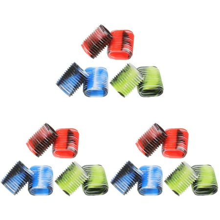 OUNONA 18 pcs Fishing Reel Cover Fishing Reel Handle Grips Professional Fishing Accessory