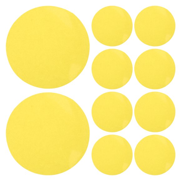 MERRYHAPY 25Ud Película Adhesiva De Gel Amarillo Para LED Con Difusor Cálido
