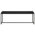 thumbnail image 5 of Evelyn&Zoe Boone 47" Wide Rectangular Coffee Table, Black Grain, 5 of 5