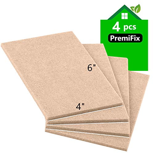 Large Felt Furniture Pads 6 X 4 Set Of Cut Sheets Beige Cut Furniture Felt Pads Sheets Beige, Large Felt Furniture Pads