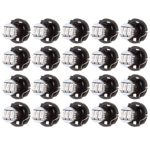 ECCPP 20Pcs 10mm T4.2 Neo Wedge LED Bulbs Instrument Panel Gauge Cluster Indicator A/C Lights