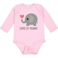 thumbnail image 3 of Inktastic Loved by Grammy Boys or Girls Long Sleeve Baby Bodysuit, 3 of 5