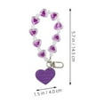 thumbnail image 2 of Masteelf 7pcs Cute Phone Charm Set Heart Keychain And Earphone Protective Case Charms For Mobile Phone Decoration For Teens And Women, 2 of 8