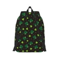 thumbnail image 6 of Rocae St. Patrick's Day8 for Durable Canvas Backpack Leisure Large Bag Travel Rucksack Multi-function Backpack, 6 of 8