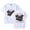 White, variant on Hunxho One Night Only Tour 2024 TShirt Merch Unisex Trend Casual Short Sleeve Top