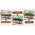 thumbnail image 6 of RichYa Modern Lift Top Coffee Table 3 in 1 Multi-Function for Living Room Rustic Brown, 6 of 10