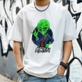 thumbnail image 3 of Graphic Tees for Men Summer New Vintage Tee Trend Fashion Sports Shirt Small, 3 of 5