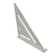 thumbnail image 4 of Regla triangular de alta precisión Medidores de estructura de construcción para ingeniero carpintero Blanco Sharpla regla triangular, 4 of 6