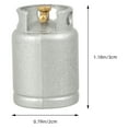 thumbnail image 4 of KAKOWELY Tanque de gas en miniatura, mini electrodoméstico de cocina, casa de muñecas, cilindro de gas, accesorio de cocina, 4 of 5