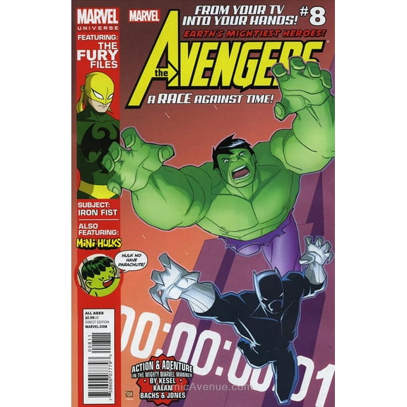 Marvel Universe Avengers Earth's Mightiest Heroes #8 VF ; Marvel Comic Book