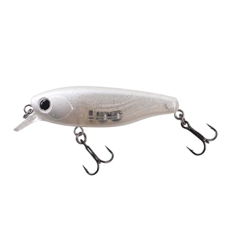 Glitter Leaf Fishing Lure Long Range Throwing Crankbait with Flashy Blade for Bass Trout Outdoor Angling Sport (I)