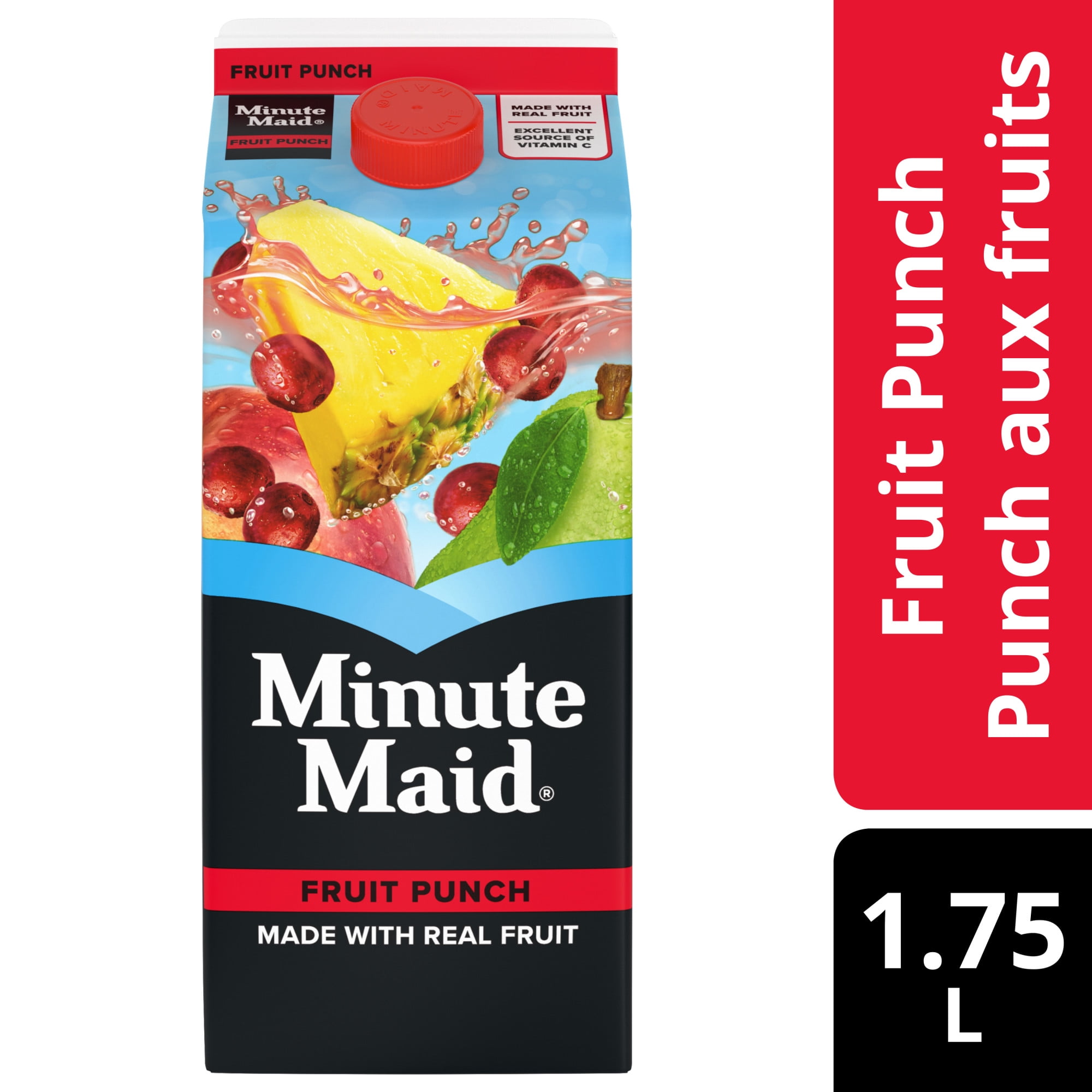Minute Maid Fruit Punch Gable top, 1.75 Liters