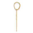 thumbnail image 2 of Diamond2Deal 14K Yellow Gold Polished Number 51 Pendant for Women, 2 of 4