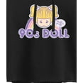 thumbnail image 3 of Polly Pocket - 90S Doll - Junior's Cropped Hoodie, 3 of 5