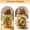 Brown BW, variant on AuroraX Plastic Bear Salad Jar Meal Prep Container BPA Free Leak Proof Dishwasher Safe with Scale for Outdoor Picnic Brown