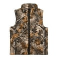 thumbnail image 4 of Uorisanigo Unisex Kids Fleece Vest Girls Boys Zippered Vest Sleeveless Stand Collar Outwear 2-12 Years Soft and Lightweight Hunting Tree Camo Forest Tank Top Coat with Pockets, 4 of 7