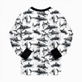 thumbnail image 6 of HFHAPW Toddler Pajamas Kids Pajamas for Boys Girls Long Sleeve Set 2 Piece Snug Fit Pjs Set, 6 of 8