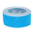 thumbnail image 1 of Unique Bargains Nylon Thread Twine Beading Cord 2mm Extra-Strong Braided Nylon Crafting String 11M/36 Feet, Bright Blue, 1 of 7